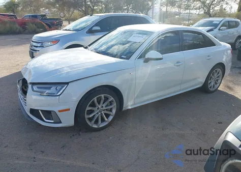 2019 Audi A4 45 Premium from USA, damaged, VIN WAUENAF48KN012567